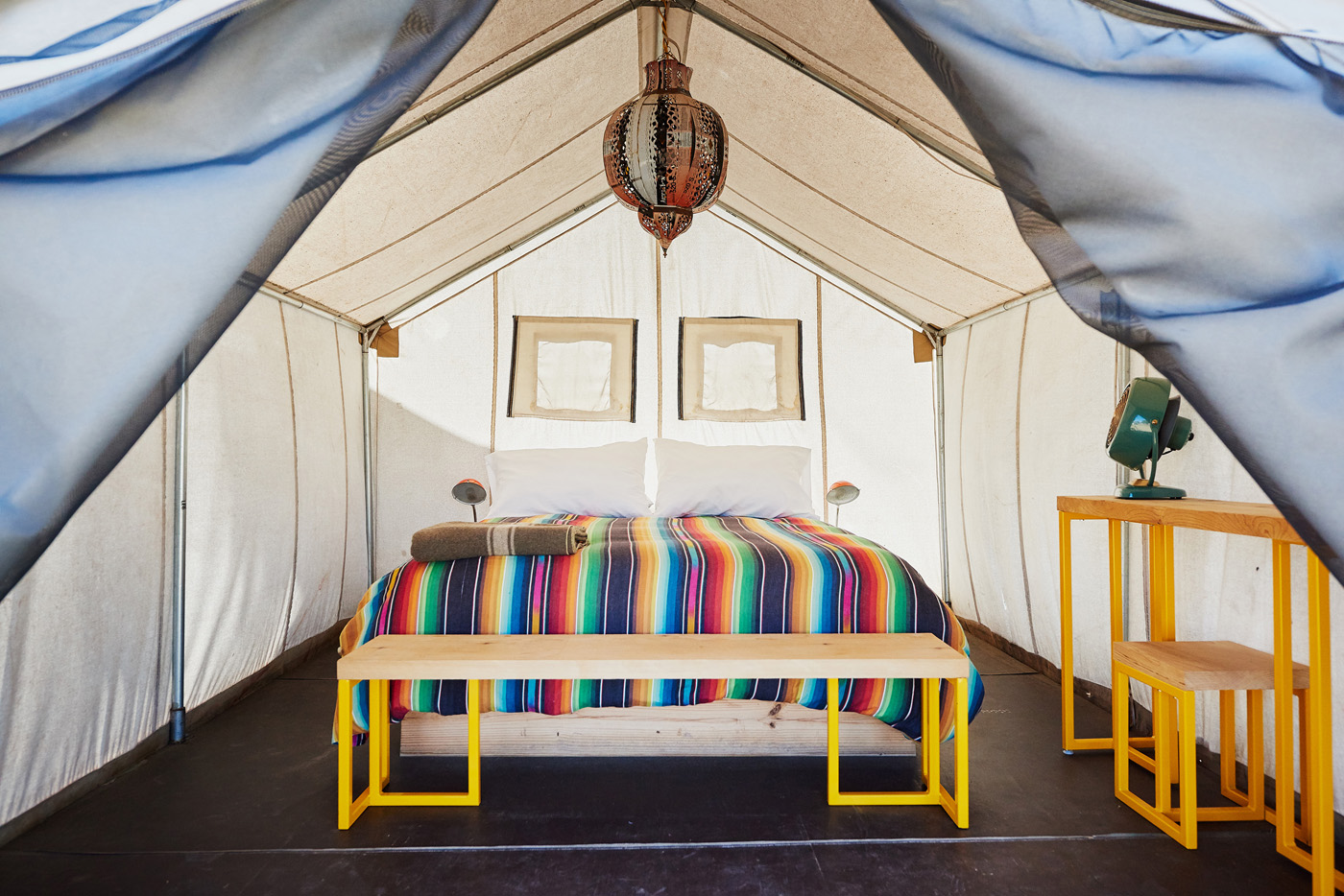 Glamping Tents Make You Feel at Home on the Range